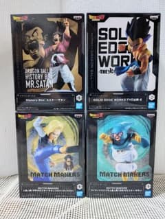 ドラゴンボール フィギュア 　18号　サタン　ゴテンクス　マイティマスク