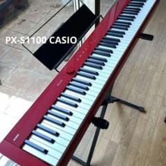 カシオ（CASIO）電子ピアノ Privia PX-S1100RD（レッド) Amazon | カシオ（CASIO）電子ピアノ Privia PX-S1100RD（レッド） 88