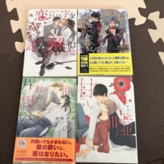 【りり様専用】甘い嘘　他　BL小説　合計4冊セットのサムネイル