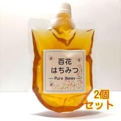 国産〈信州産〉天然はちみつ 新蜜 夏【百花はちみつ】300g✖️2個