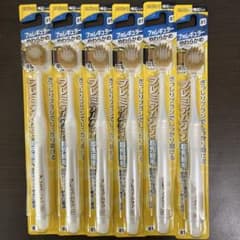 EBISU プレミアムケア 歯ブラシ 7列レギュラー やわらかめ 6本セット81のサムネイル