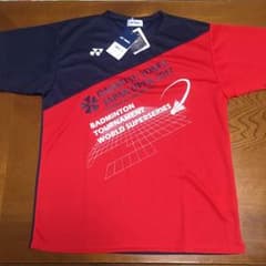 新品ダイハツ・ヨネックスジャパンオープンTシャツ YONEX プライムレッドLのサムネイル