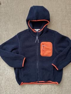 UNIQLO JW ANDERSON フリースジャケット ネイビー Sのサムネイル