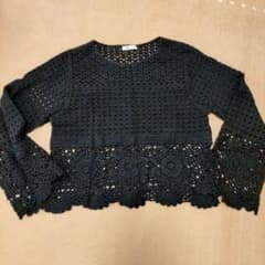 未使用☆編みニットのサムネイル