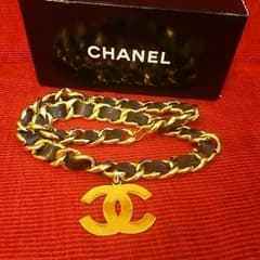 CHANEL 正規品 極太ネックレス ベルトのサムネイル