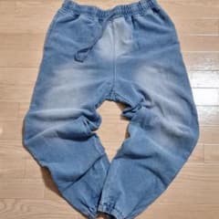 DEAR LAUREL インディゴデニム スウェット ジョガーパンツのサムネイル