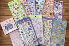国内正規品 ボンボンドロップシール7枚 たまごっち 和柄 サンリオ エスターバニのサムネイル