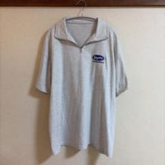 GRLハーフジップ 半袖 Tシャツ グレー F - メルカリ