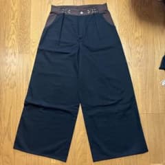 JOURNAL STANDARD ワイドパンツ ブラック ブラウン 38のサムネイル