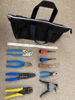 第1種電気工事士　技能　工具のサムネイル