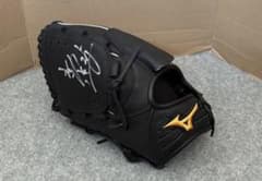 新品未使用　高級ミズノグローブDEERISH プロフェッショナル　宮西選手サイン 新品未使用 高級ミズノグローブDEERISH プロフェッショナル 宮西選手