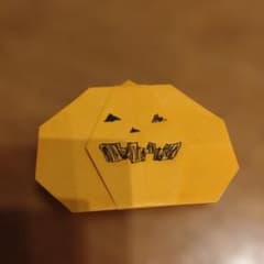 ハロウィン 折り紙 かぼちゃのサムネイル