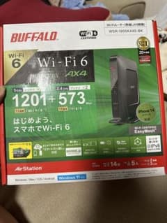 BUFFALO Wi-Fiルーター WSR-1800AX4S-BKのサムネイル