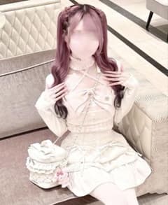HONEY MEW 허니뮤우 초커 첨부 빅리본 앙상블 탑스