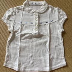 familiar 半袖ブラウス 120cm 刺繍のサムネイル