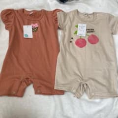 女の子　ロンパ　70 さくらんぼのサムネイル