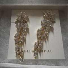 STELLA BRIDAL リーフ イヤリングのサムネイル