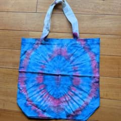 タイダイ染め ハンドメイド エコバッグのサムネイル