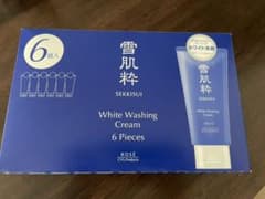 雪肌粋　ホワイト洗顔クリームのサムネイル