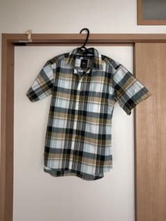 MIZUNO OUTDOOR 半袖 チェックシャツ Mサイズのサムネイル