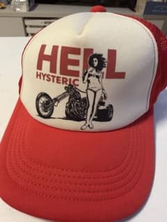 HYSTERIC GLAMOUR メッシュキャップ レッドのサムネイル