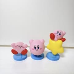 星のカービィ チョコエッグ ミニフィギュア 3種セットのサムネイル