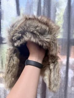 【美品】コーデュロイ　フライトキャップ　帽子　冬のサムネイル