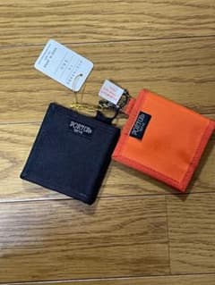 PORTER ポーター コインケース 2個セット ブラック オレンジ タグ付きのサムネイル