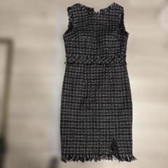 JEWELS ツイードタイトドレス Sサイズのサムネイル