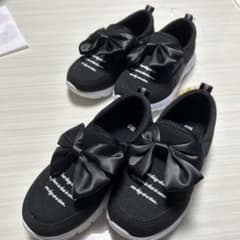 スリッポンシューズ19㎝　2足セットのサムネイル