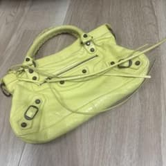 BALENCIAGA ザ・シティ ハンドバッグ ライムグリーンのサムネイル