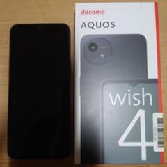 ジャンク】docomo AQUOS wish4 SH-52E ブラック - メルカリ