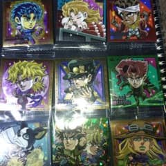 ジョジョの奇妙な冒険 シールウエハース 5th 9枚セットのサムネイル