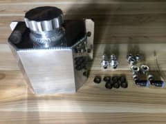 オイルキャッチタンク　アルミ　1L 未使用品のサムネイル