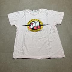 光Genji Tシャツ 半袖 ピンク シングルステッチ アイドル ビンテージ M