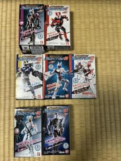 バンダイ食玩　装動ドライビングアクション　仮面ライダードライブ　7種のサムネイル