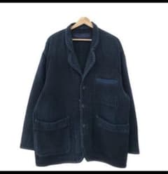 ヒバヒヒ様専用　NEW SASHIKO ニュー 刺し子 テーラード ジャケットのサムネイル