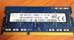 SK hynix 4GB DDR3L PC3L-12800S メモリーのサムネイル