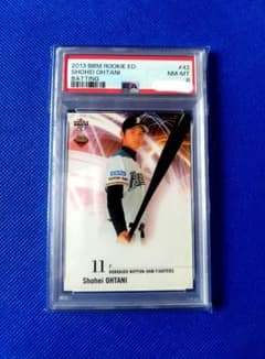 【PSA10】大谷翔平　2013年 ルーキーカード 日本ハム 鑑定済み Yahoo!オークション - 【大谷翔平 PSA10】2013 BBM ルーキーカード #F8