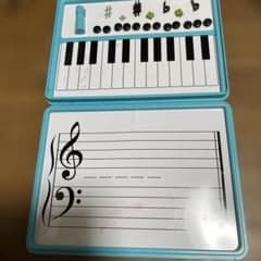 音楽学習用 マグネットボード ピアノ鍵盤 五線譜 知育玩具ヤマハ音楽教室のサムネイル