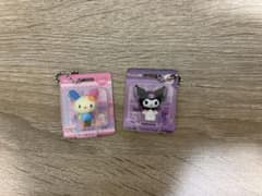 サンリオキャラクターズ パッケージミニチュアコレクション　ウサハナ、クロミのサムネイル