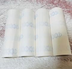【各社共通サイズ】粘着クリーナー 替えテープ 4巻セット（ミシン目なし・強粘着）のサムネイル