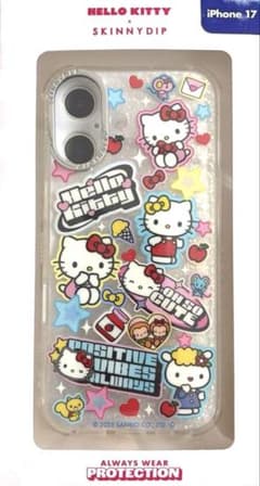【完売品】SKINNYDIP iPhone17 ケース ハローキティ Y2Kのサムネイル