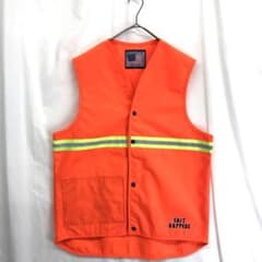 Snap-n-Wear : セーフティベスト☆M☆オレンジ ワークベスト - メルカリ