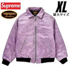 ほぼ未使用】Supreme Vanson Worn Leather Jacket - メルカリ