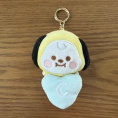 BT21 CHIMMY 치미 봉제인형 릴키링 릴 첨부 지민
