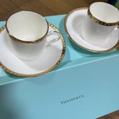 Tiffany ティーカップ・ソーサー 2個セットのサムネイル