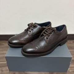 ★未使用品★ウイングチップ革製　26.5cmのサムネイル