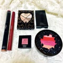 6-piece Visee Eyeshadow, Blush, Eyebrow Powder, and Eyeliner