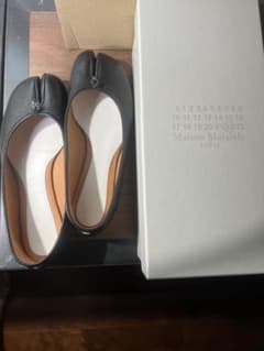 Maison Margiela Tabi Ballet Flats, Black, Size 37